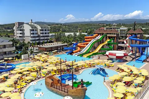 Eftalia Splash Resort, Türkler