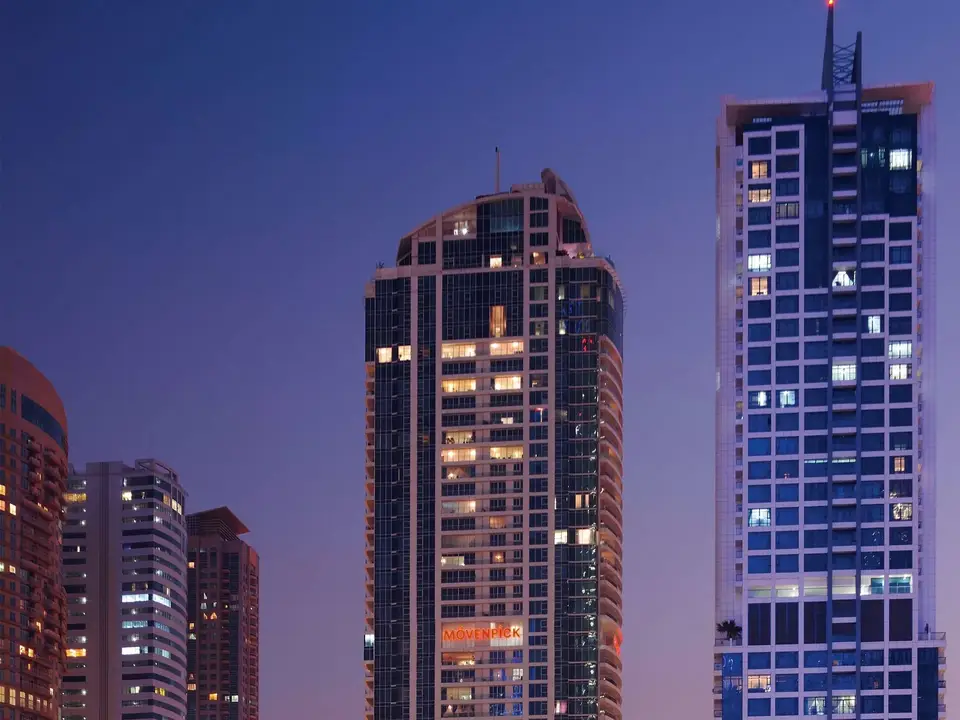 Mövenpick Hotel Jumeirah Lakes Towers, Dubai Marina en JBR